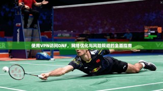 使用VPN访问DNF，网络优化与风险规避的全面指南