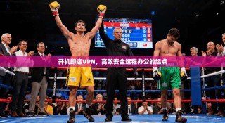 开机即连VPN，高效安全远程办公的起点