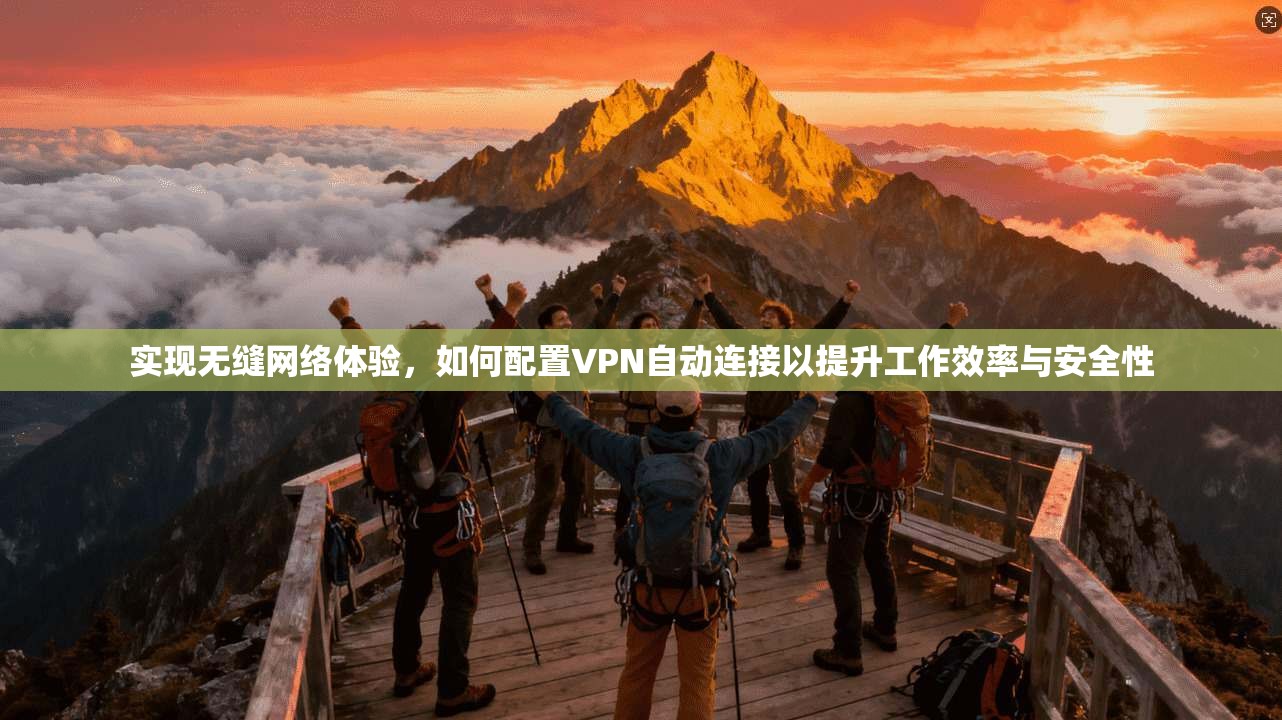 实现无缝网络体验，如何配置VPN自动连接以提升工作效率与安全性  第1张