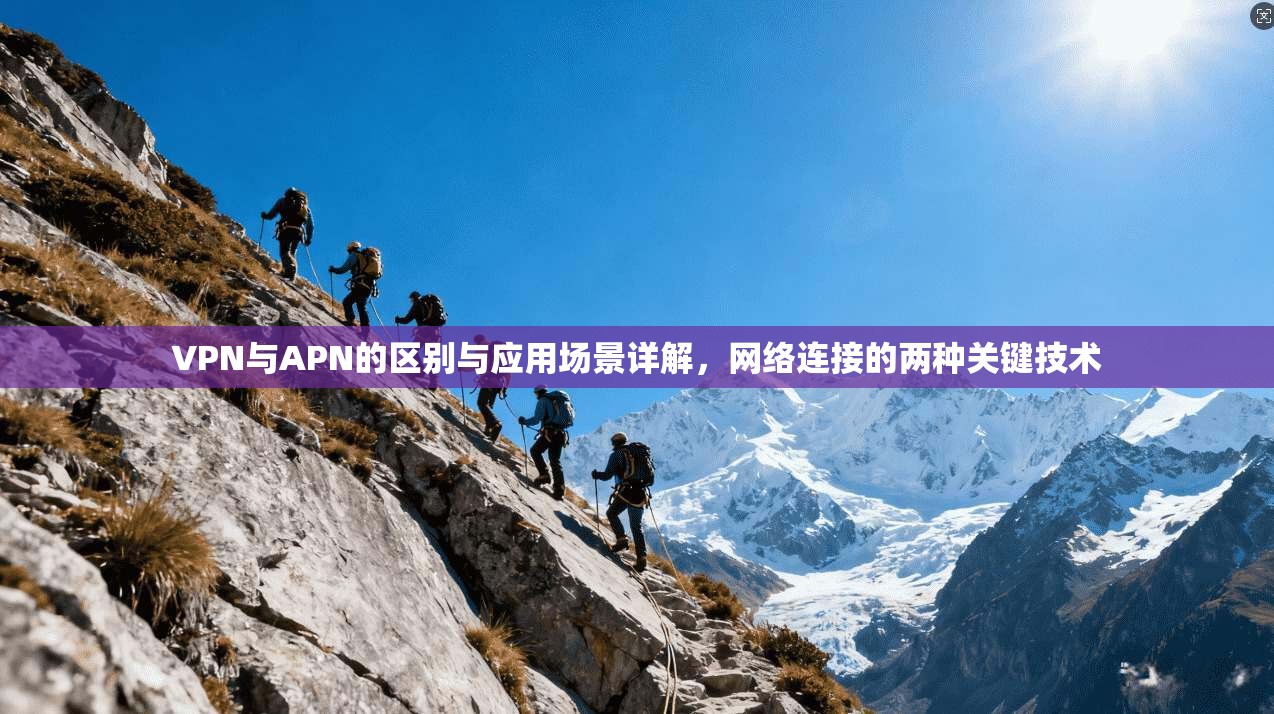VPN与APN的区别与应用场景详解，网络连接的两种关键技术  第1张