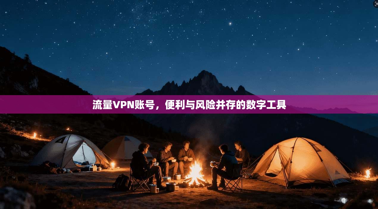 流量VPN账号,便利与风险并存的数字工具 第1张 流量VPN账号,便利与风险并存的数字工具 第1张