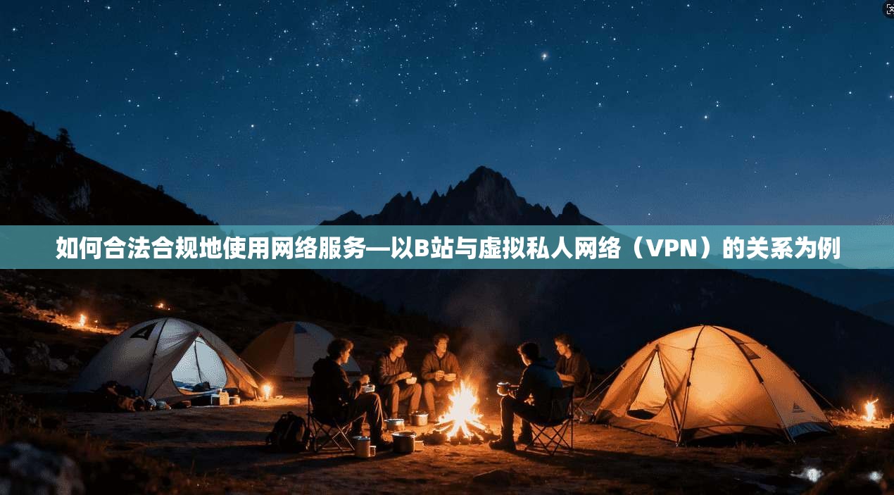 如何合法合规地使用网络服务—以B站与虚拟私人网络（VPN）的关系为例  第1张