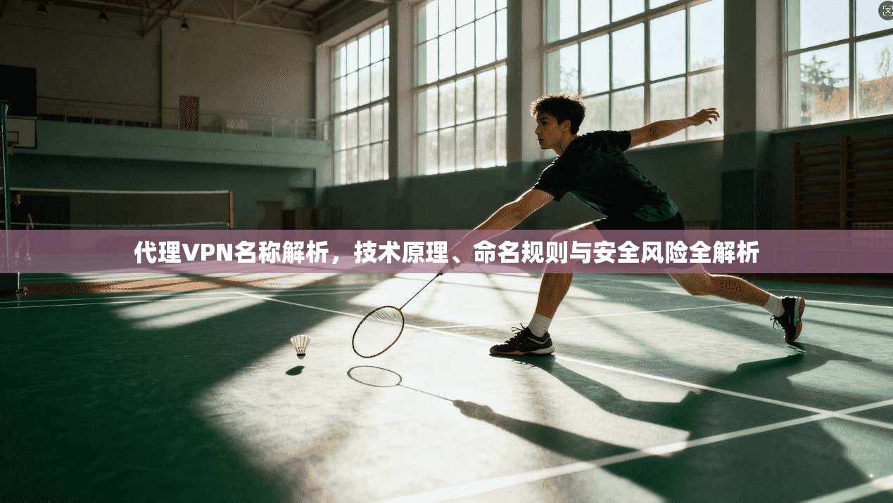 代理VPN名称解析，技术原理、命名规则与安全风险全解析  第1张